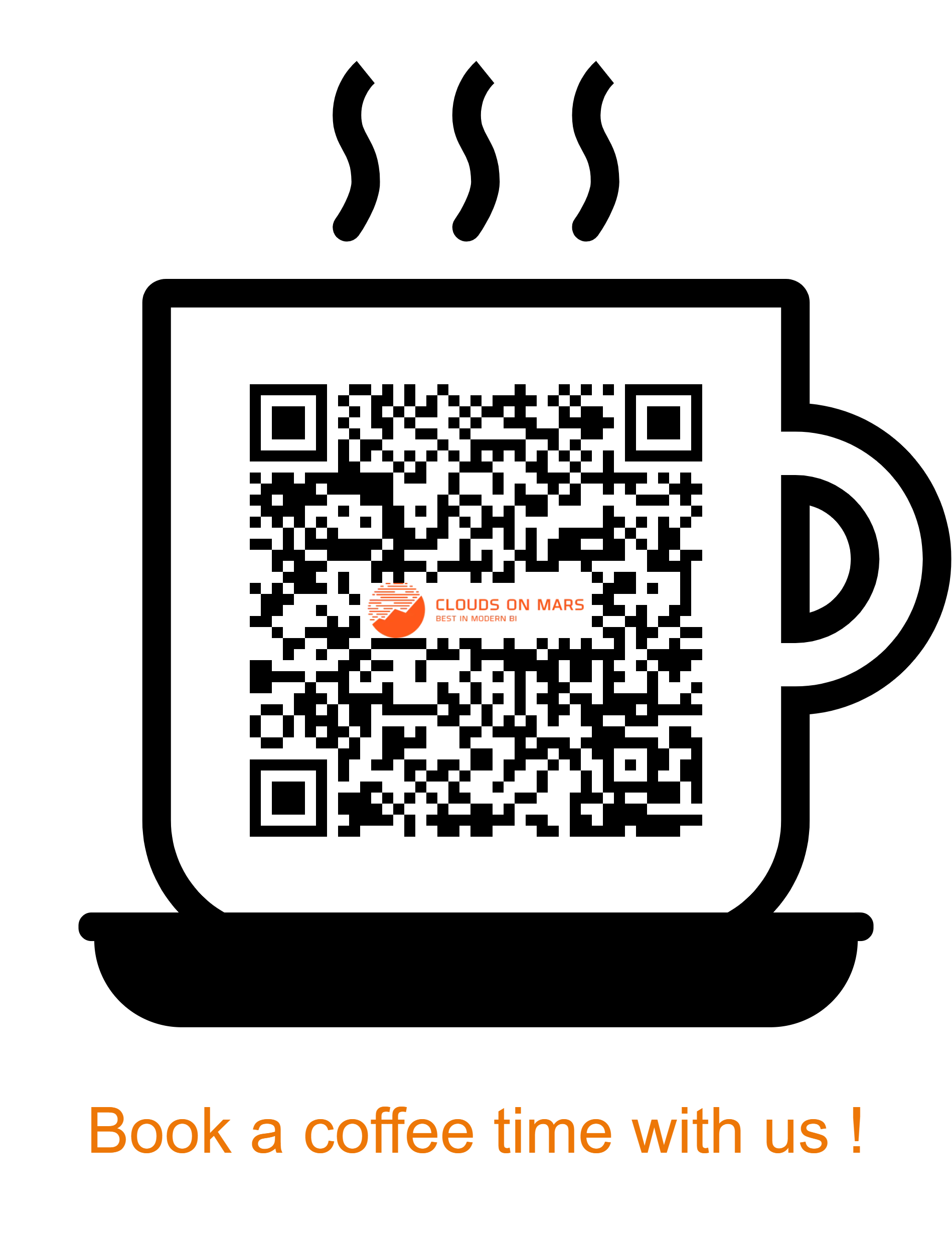 Contact Clouds On Mars — QR code